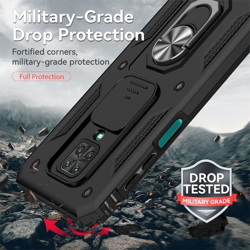 For Xiaomi Redmi Note 9S Case Magnetic Holder Ring Armor Shockproof Cases for Xiomi Redmi Note 9 Pro 9Pro Max Note9S Back Cover