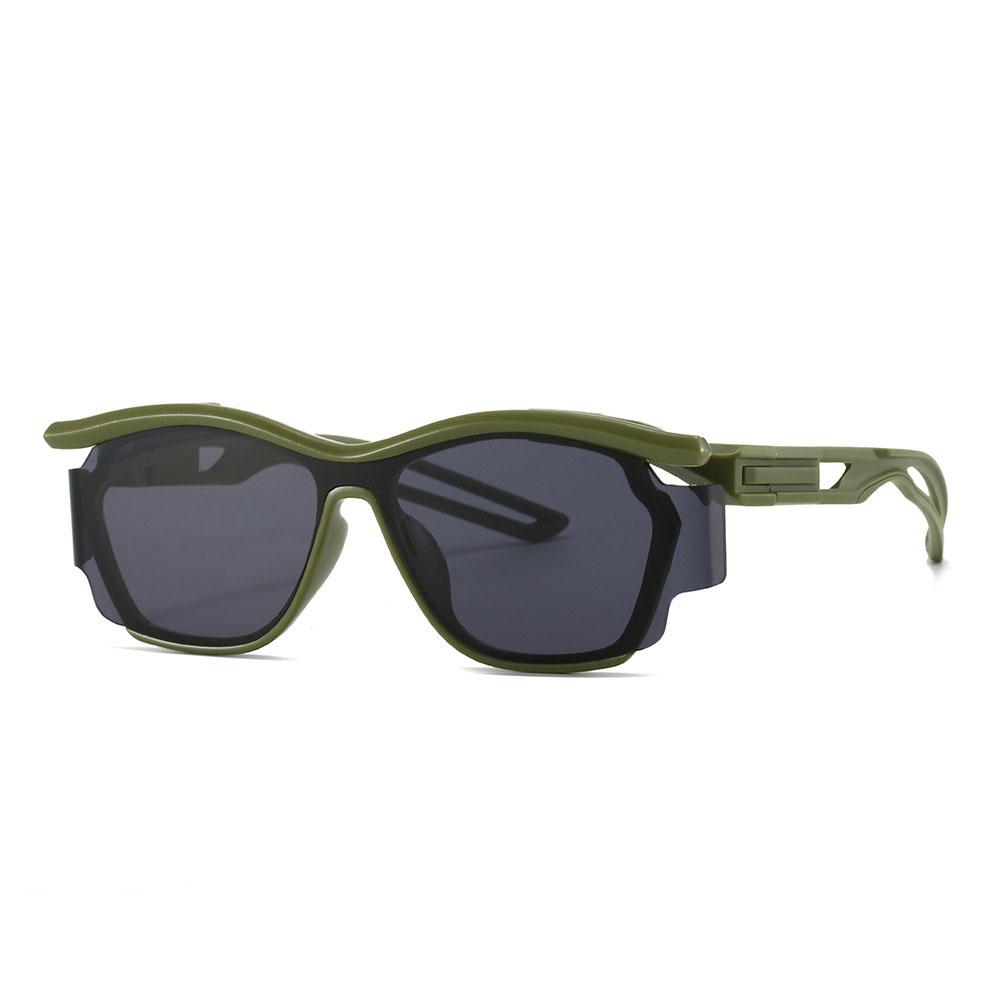 

Luxurious Vintage Curved Lens Sunglasses Women For Men Sun Eyeglasses Punk Brand Style Designer Outdoor Use Popular Shades Cycling Sport Goggle