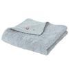 Watawa Imabari Mini Bath Lightweight Towel, 50x100cm, Gray, Thin, Fluffy, Quick-Drying,