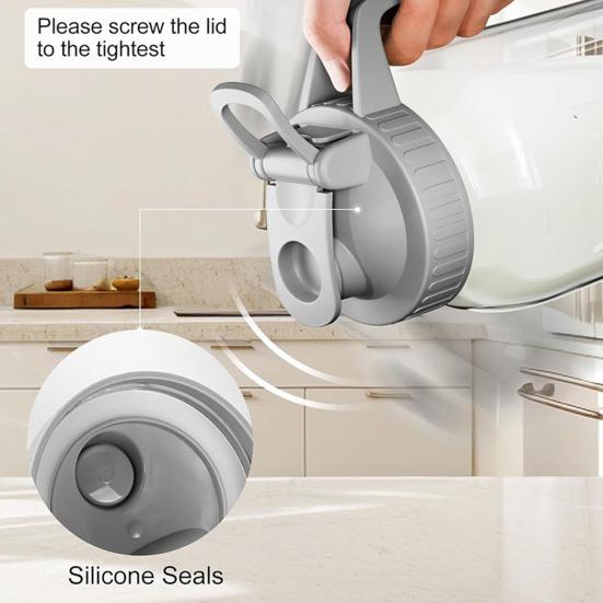 Milk Jug Leak-Proof Design Breast Milk Storage Container with Precise Scale Flip Cover Pour Spout Transport Juice Pouring Bottle
