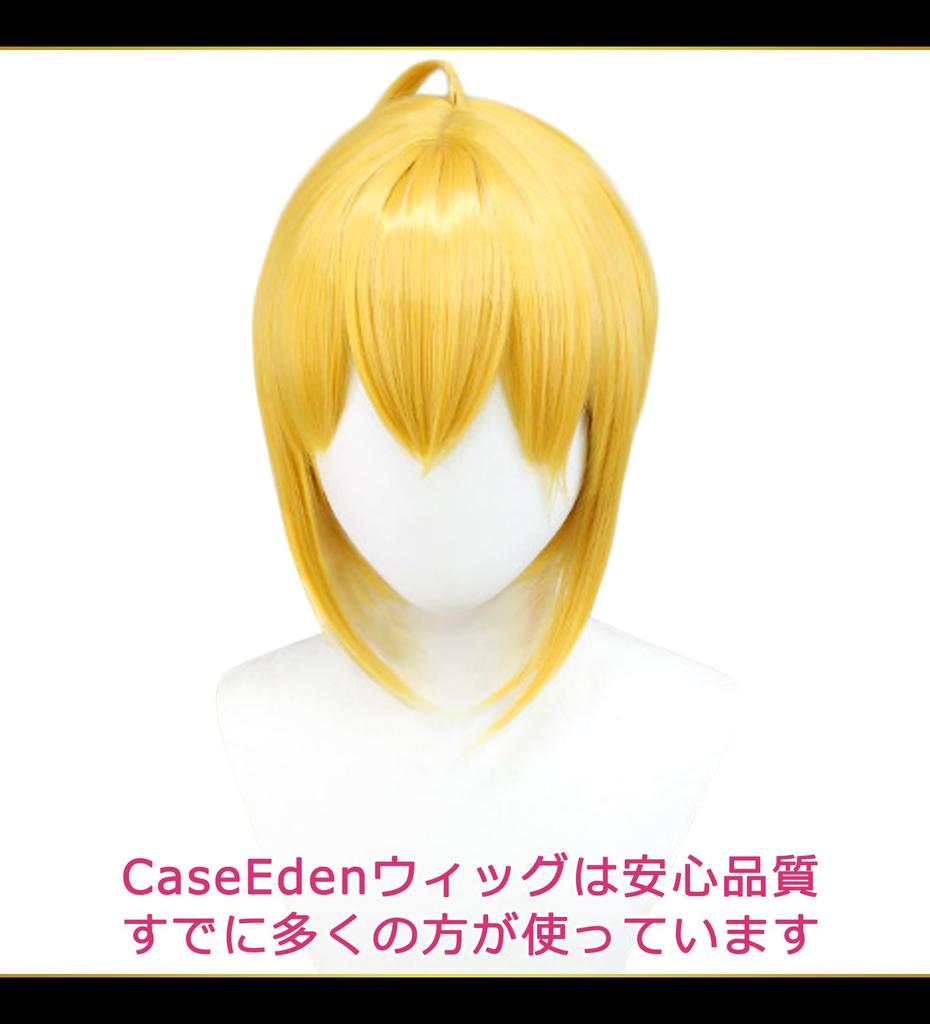 CaseEden Cosplay Wig, Premium Long Braided Wig with Vance, Heat Resistant, Gold Blonde, WIG6030