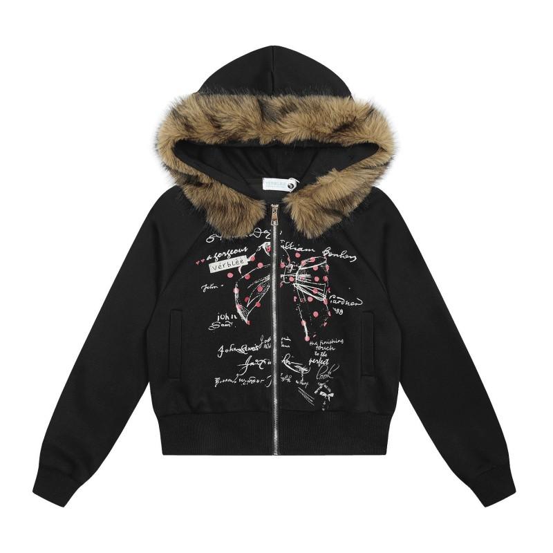 Unisex Oversized Hoodie With Detachable Faux