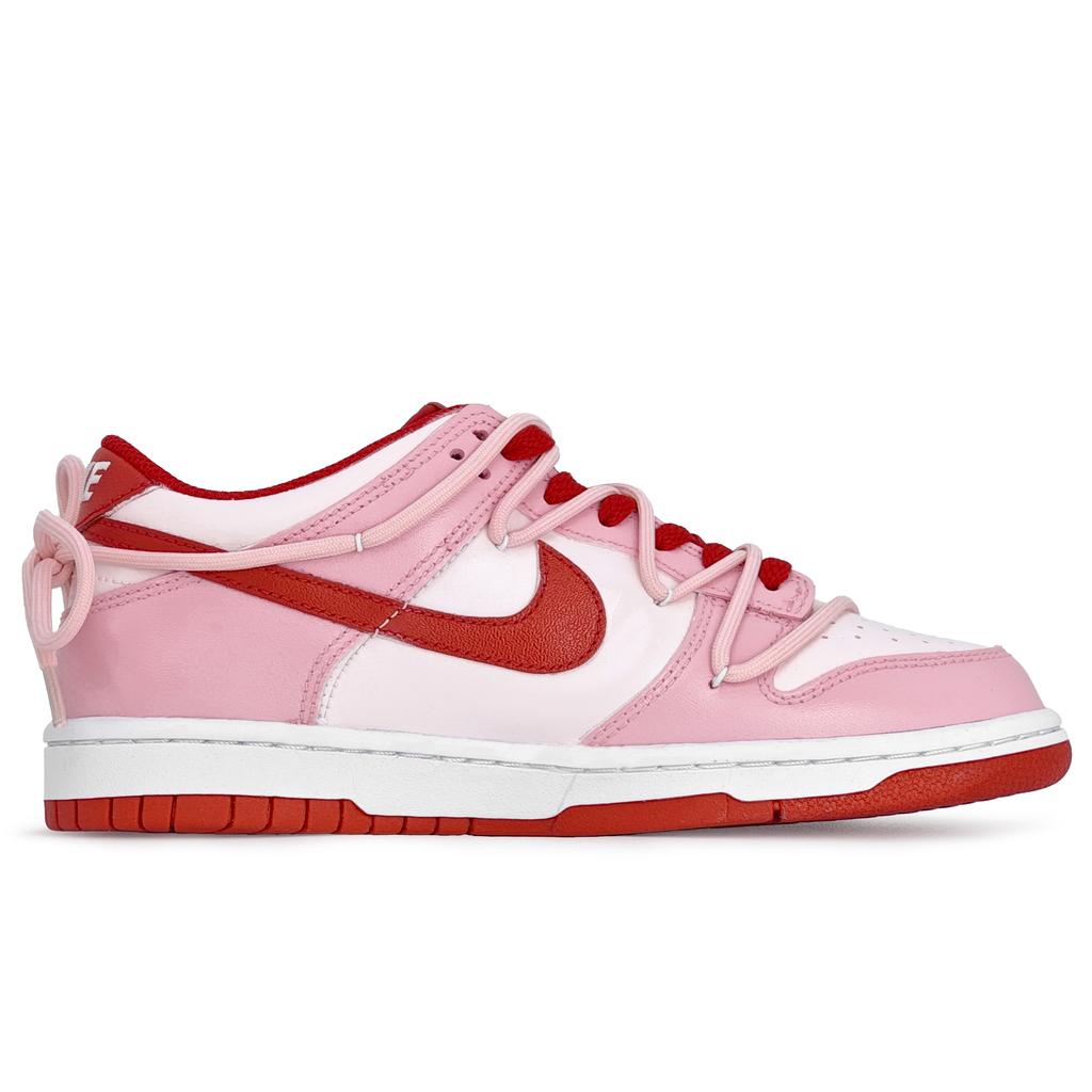 Nike Dunk Peach Blossom Slip Resistant Abrasion Resistant Low top Skateboard Shoes Women's Pink FB9109-119(Team318-)
