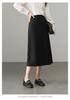 Fashionable Pleated Midi Skirt