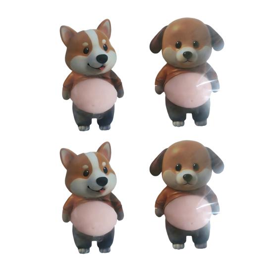 Anti-Collision Sticker Strong Buffering Rubber Bumper Relief Toy for Soft Stress Fat Dog Furniture Corners Cabinets