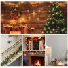 Christmas Star Sculpture Hanging Ornaments 6 Pieces Hangable Decorative Wall Art for Holiday Home Decorators Living Room