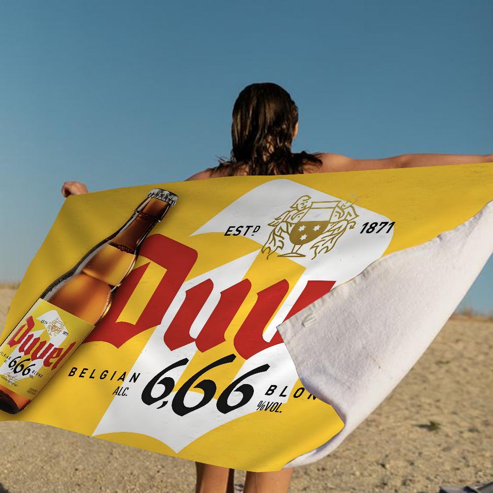 Duvel Bier Cartoon Strandtuch Niedlich Kawaii Zimmerdeko Bad Mädchen Kinder Handtücher Für Badezimmer Dusche