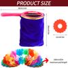 1 Set Magische Wechseltasche Verdrehtricks Tasche Mit Magischem Wechsel Blumen Griff Dinge Erscheinen Lassen Verschwinden Lassen Magie Trick, Blau
