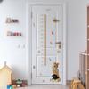 Height Measuring Wall ers with Cartoon Animals PVC Self Decals for Childs Room Living Room Decor 60 30cm Set of 2