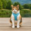 Adjustable Cat Harness Vest Reflective Pet Collar Harness Practical Dog Chest Strap  Pet Training