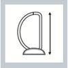 ESSELTE Classeur 4 Anneaux Personnalisable Bleu