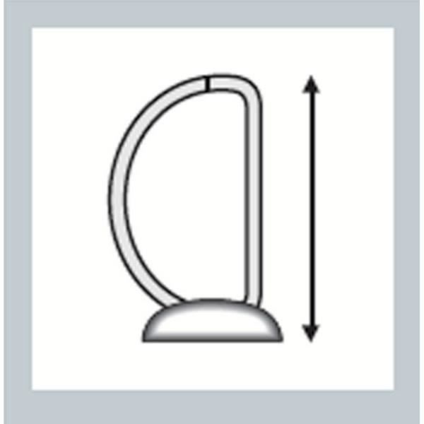 ESSELTE Classeur 4 Anneaux Personnalisable Bleu