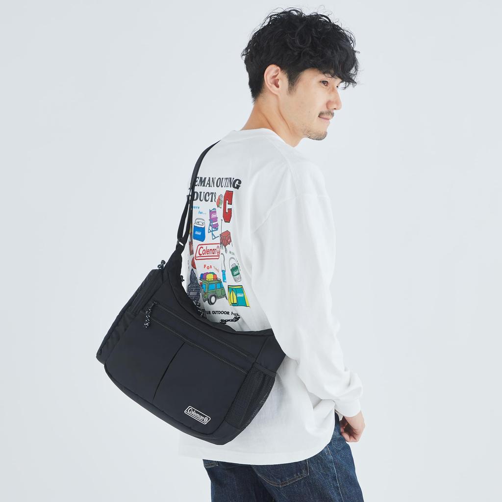 Coleman Cool Shoulder MD, Unisex taštička pro muže a ženy, Taška přes rameno, Ledvinka, Crossbody taška, 8L