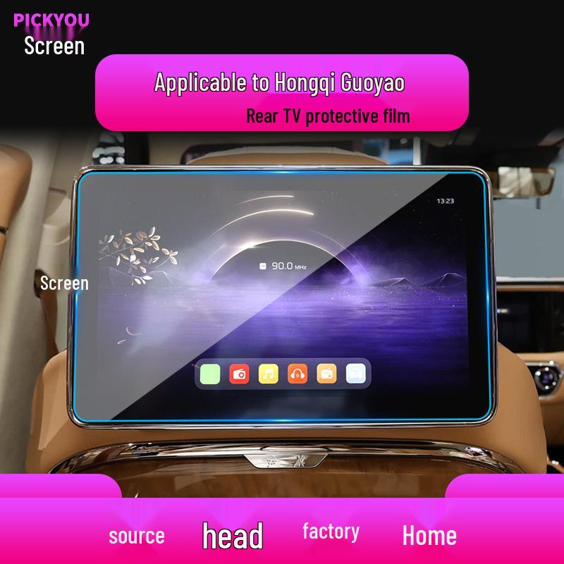 Folie de protecție pentru ecranul de navigare și ecranul de control Guoya, compatibilă cu Hongqi HS5, pentru 26 de modele