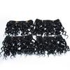 Tissage Naturel Synthetisches Webhaar 6 Zoll Ombré Lockiges Haar 6 Farben 4 Stück 1 Los