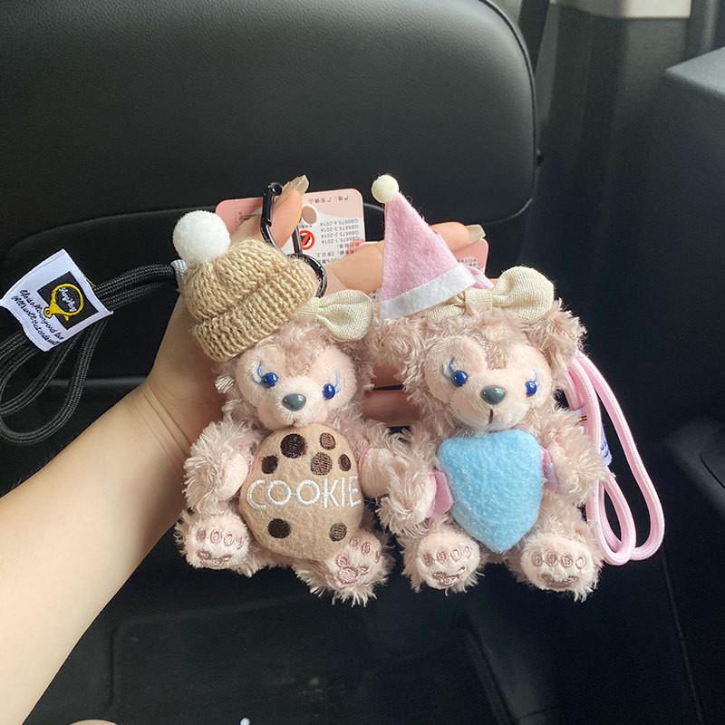 Adorable Fox Plush Doll Keychain For Girls Soft Pp Cotton Cute Stuffed Animal