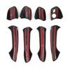 Carbon Look Exterior Door Handle Cover Trim for W204 C300 C350 C250 C63 AMG