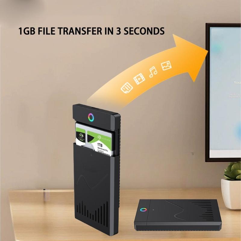 Hard Disk Box USB3.0/Type C 3.1 Hard Disk Case 2.5inch HDD External Enclosure Hard Drive Disk Box External HDD Case for PC