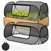 Housse de protection isolante pour plantes Filet pop-up pour plantes Cage protectrice transparente en PVC Lit de légumes