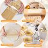 7-Piece Gnocchi Pasta Making Tools, Wooden Pasta Board with Ravioli Stamp and Rolling Pin Set, for Homemade Pasta