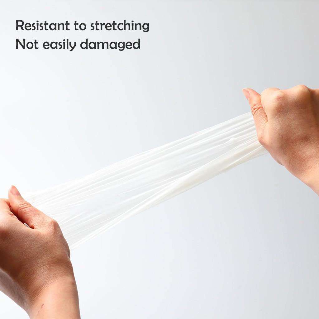 0pcs Disposable Rubber Powder-Free PVC Transparent Gloves