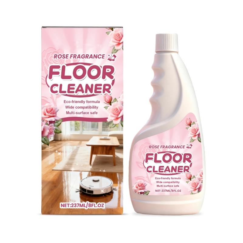 Efficient Tile And Wood Floor Cleaner with Rose Scented For Effective Stain Removal Hardwood Floor Washing Solution 1