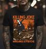 KILLING JOKE T-shirt Czarny Wardance & Pssyche, Rozmiary S-5XL Koszulka Unisex