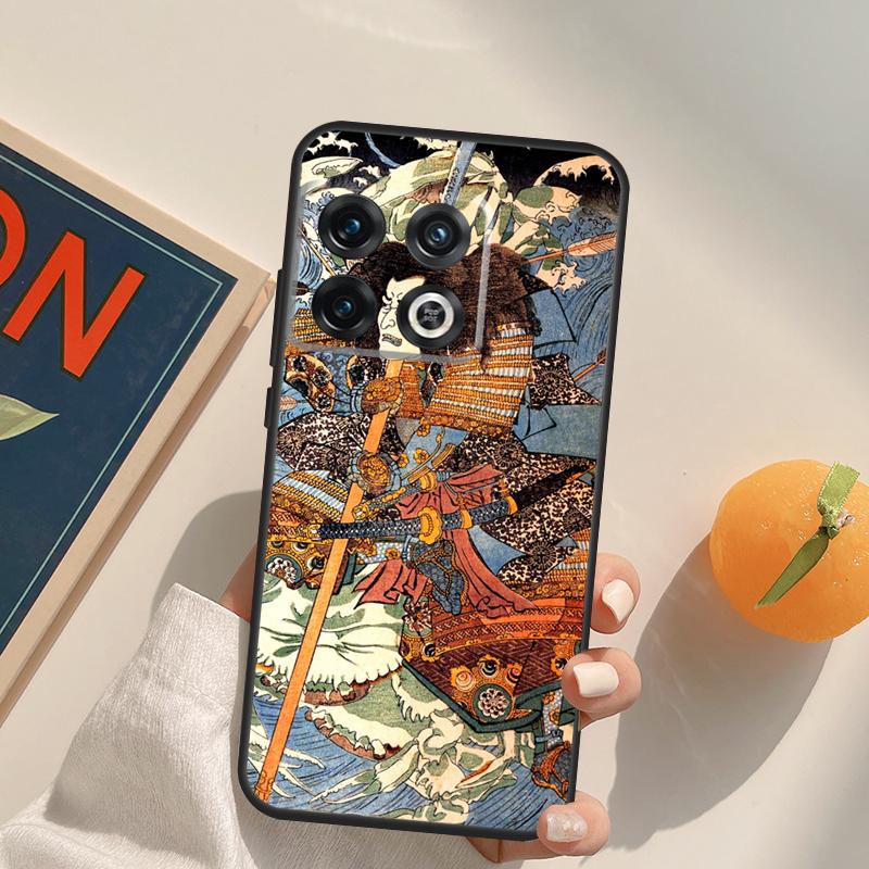 Japanese Ukiyo-e Art Case For OnePlus Nord 5 CE 2 3 4 Lite N20 N30 OnePlus 15 13 12 11 13T 10T 10R 12R 13R Cover