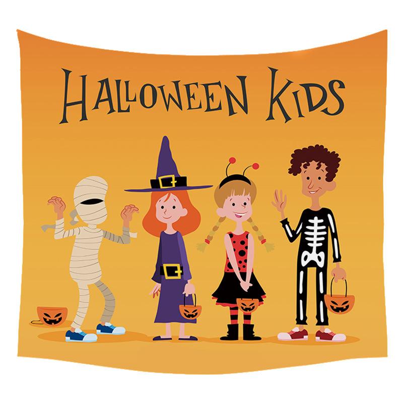 Гобелен с тыквой и летучей мышью — фото 8