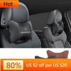 2025 New 1PCS Car Seat Headrest Auto Logo Neck Pillow For Mercedes Benz AMG W203 W204 W205 W209 W210 W211 W212 W176