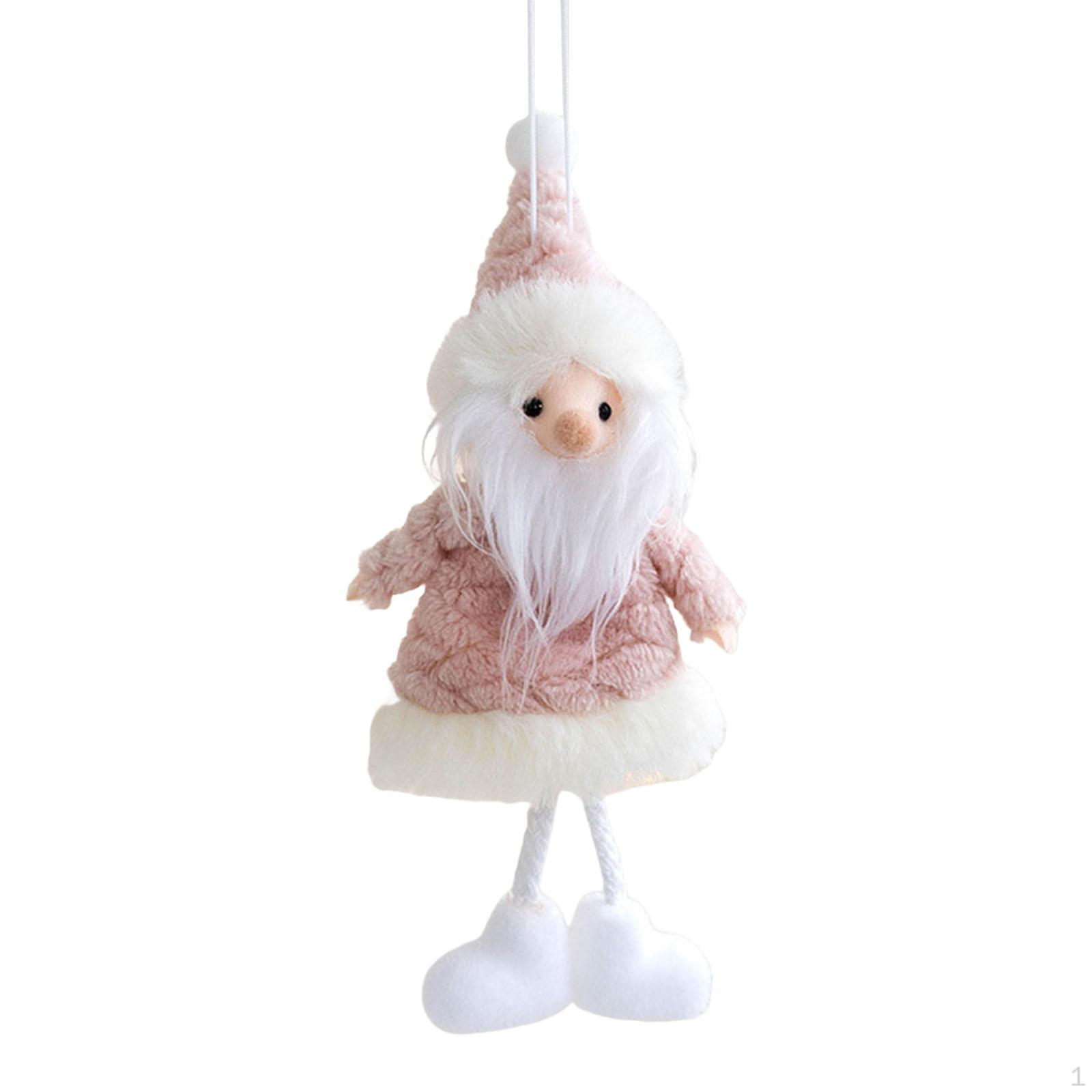 

Decorative Pendant Ornaments for Collecting Year Decorations, Doll Figure Celebration Santa Claus
