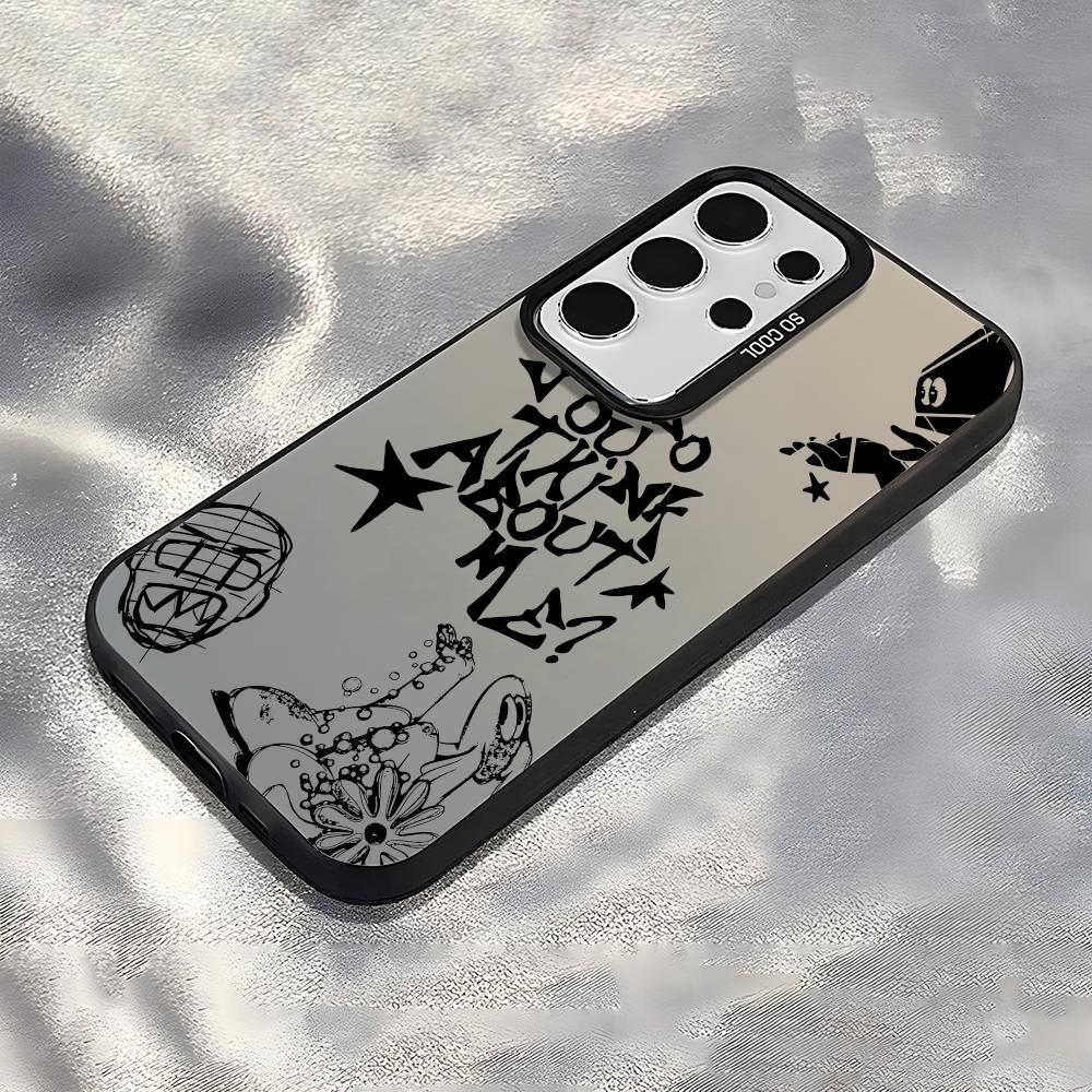 Epc ATP Album By Nsqk Phone Case For Samsung Galaxy S25 Edge S24 S23 S22 S21 S20 Ultra Funda Silicone Silver Cover