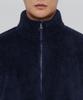 Musinsa Standard Shaggy Fleece Zip-Up Jacket [Navy]