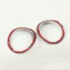For Land Rover Range Rover Evoque 2012- Car Interior A-pillar Speaker Horn Ring Cover Trim ABS Matte Car Styling Accessories