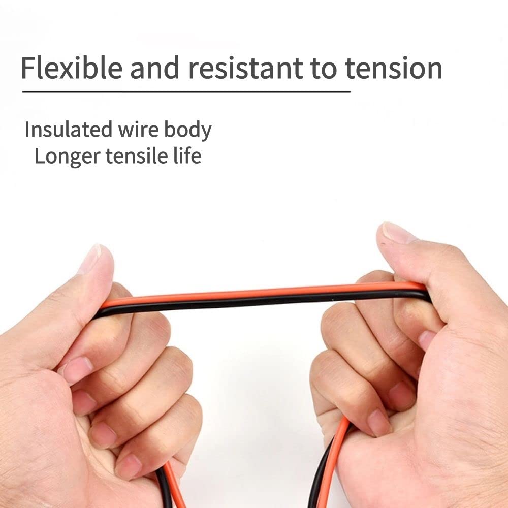 1000V 20A Cabluri de Test Multimetru Sonde Mufă Banană, Sonde Multimetru Digital Aur 24K Sondă de Test Electric pentru majoritatea Multimetrelor