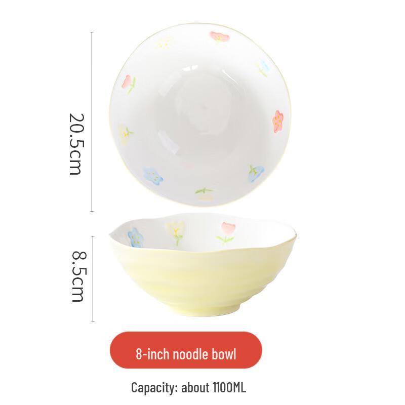 ZISIZ Stylish Ceramic Dining Bowl