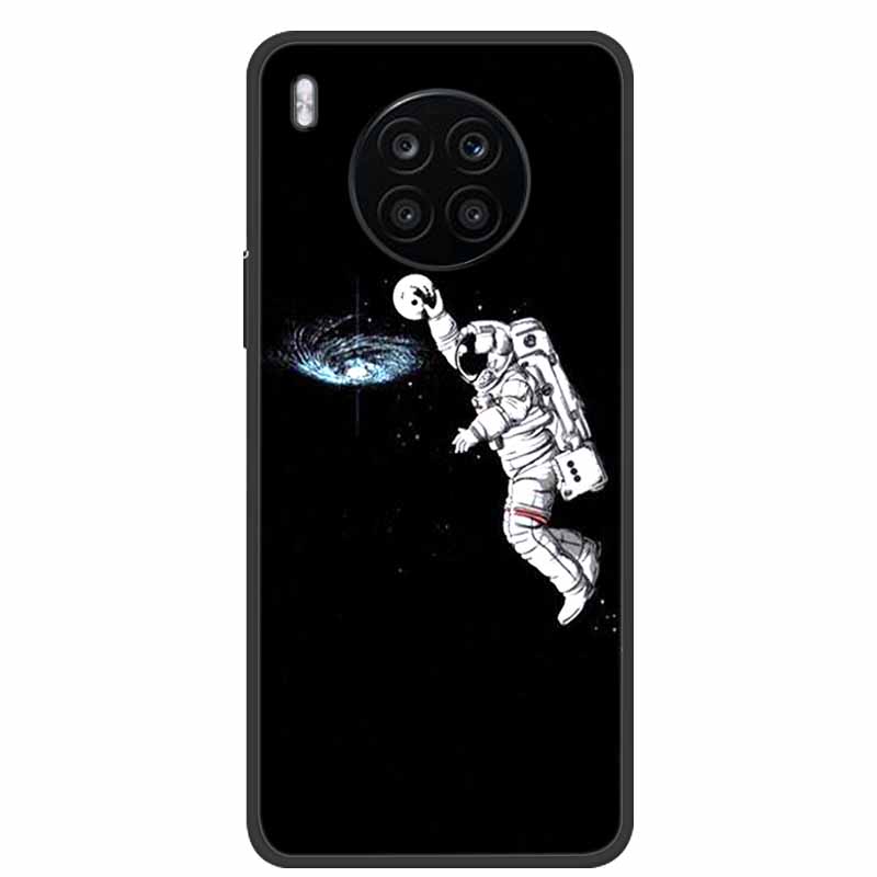 For Huawei Nova 8i Case Shockproof Soft silicone TPU Back Cover For Huawei Nova 8i Phone Cases Nova8i Nova 8 i 2021 Cute Cartoon