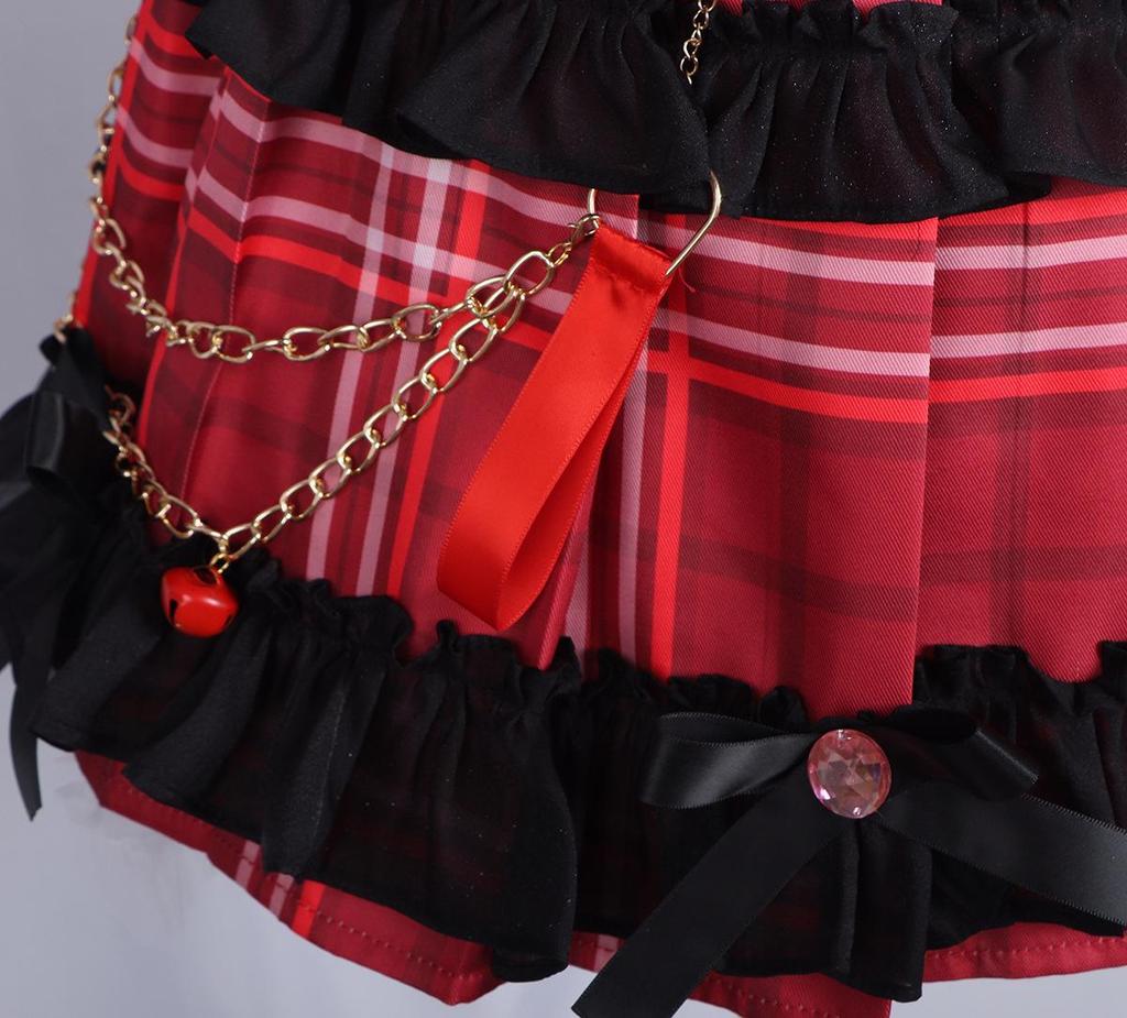 Yu Linglong Naraka: Bladepoint Akabane Školní uniforma Ženský Cosplay kostým