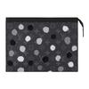 X Yayoi Kusama Pochette Voyage Monogramm Leinwand Reißverschluss Kulturtasche Herren Taschen Schwarz M81934