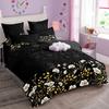 2/3pcs bedding set Digital Print Comfortable Duvet Cover for Home Bedroom Decoration, 1 Duvet Cover and 2pillowcase with Zippers