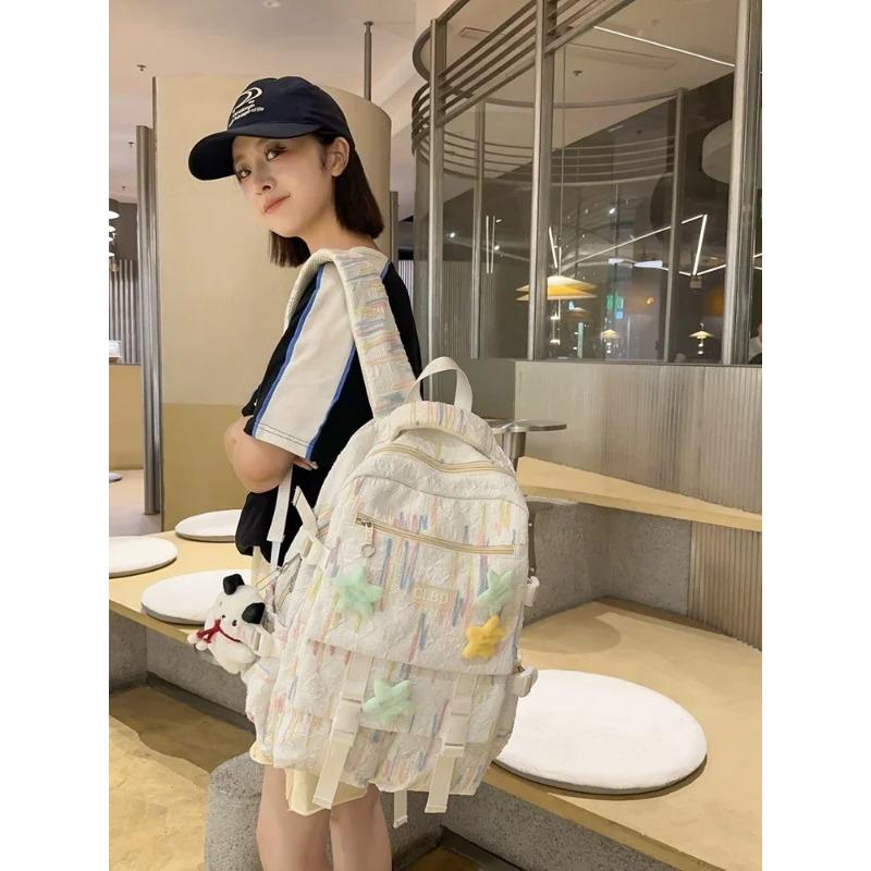 Маленький свежий школьный рюкзак Новые рюкзаки для мальчиков и девочек с высокой — фото 6