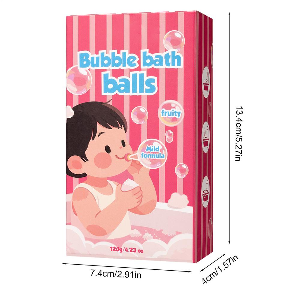 Natural Bath Balls Lollipop Shape Soak Tablets With Fragrance Natural Handmade Bath Ball For Kids Spa Birthday Relaxation Summer