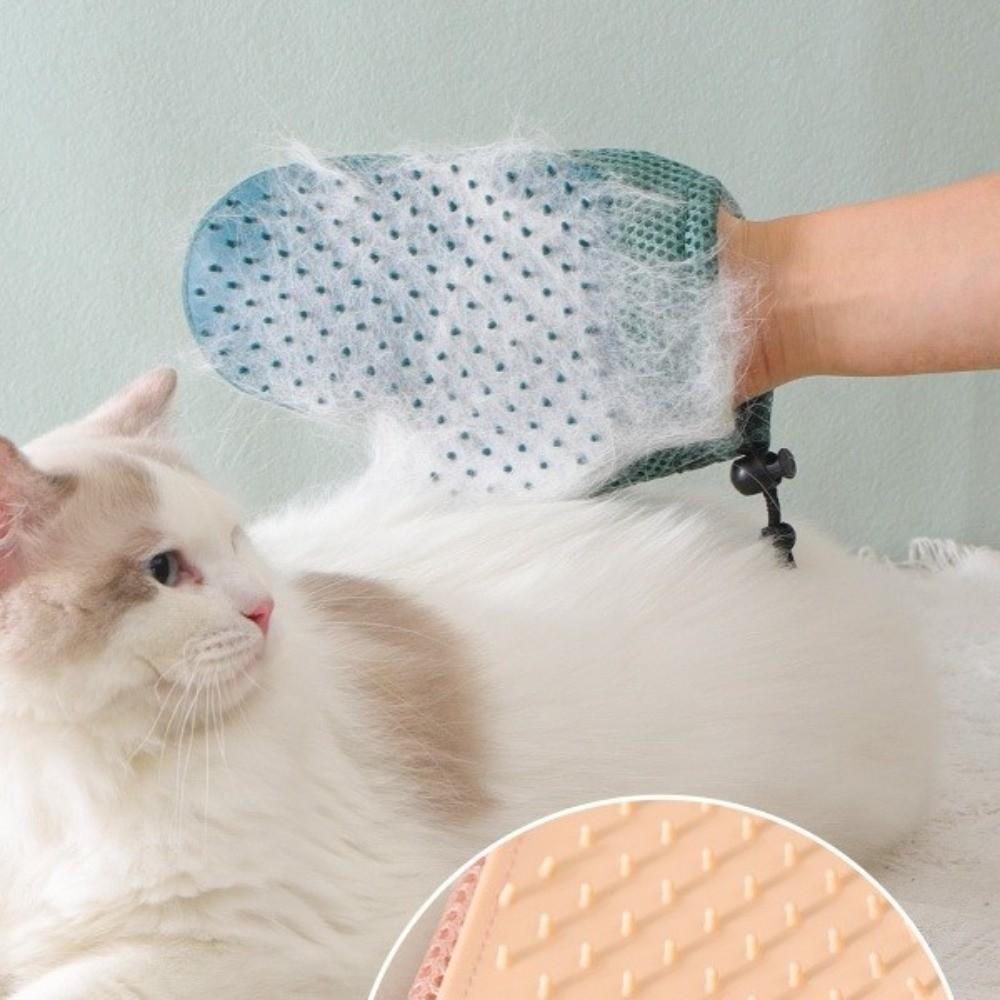 Massage Pet Grooming Gloves Double-sided Cleaner Tool Fashion Dogs Hair Remover Brush