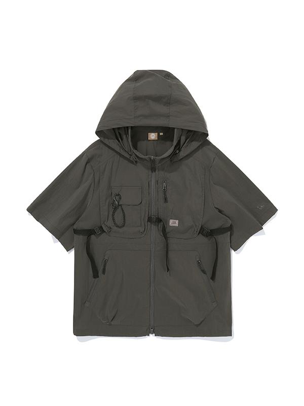 Bbc Earth [Carter Ii] Layered Short Sleeve Jacket_Khaki
