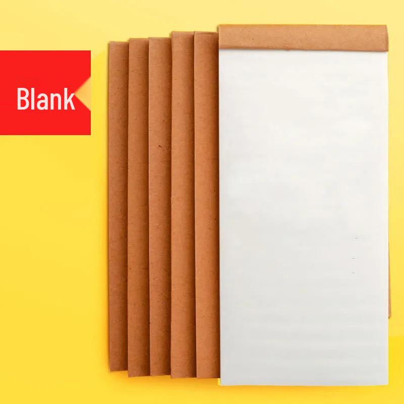 Korean Kraft Paper Sticky Notes and Portable Notebook for To-Do Plans