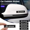 4/10Pcs Car Stickers Epoxy Emblem Decals Decoration Sticker For F SPORT RX300 IS200 IS250 ES350 Ct200h UX250h NX300h RX350