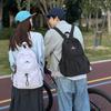 Schoolbag Travel Lightweight Outdoor Drawstring Backpack Large Capacity Sports Leisure Mountaineering Bag Men's and Women's School Bag