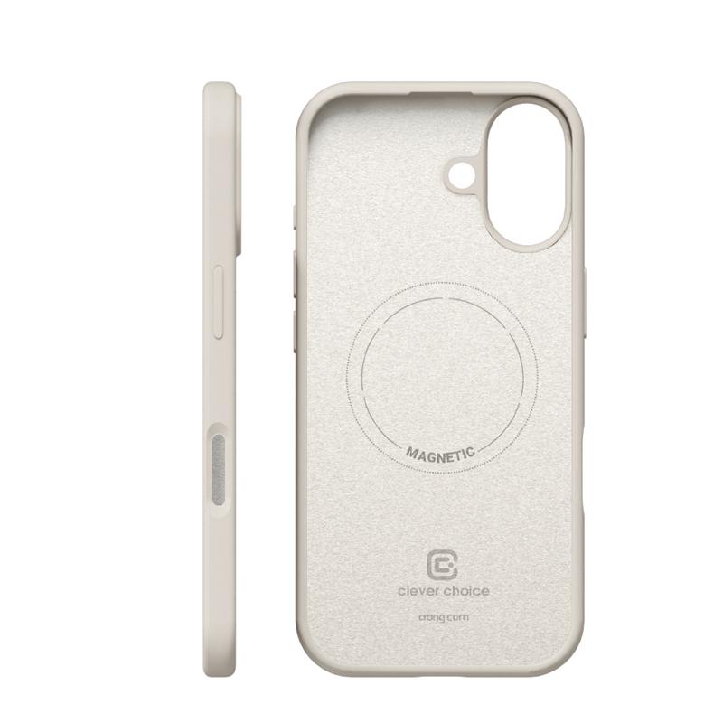 Crong Clear MAG Pro - iPhone 16 Pro Max MagSafe Case (Black)
