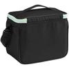Cooler Bag for Club Sports 33JMC017 Black x Mint L23 x W14 x H20 [Mizuno] N-XT School, Travel, Excursion, Activities,