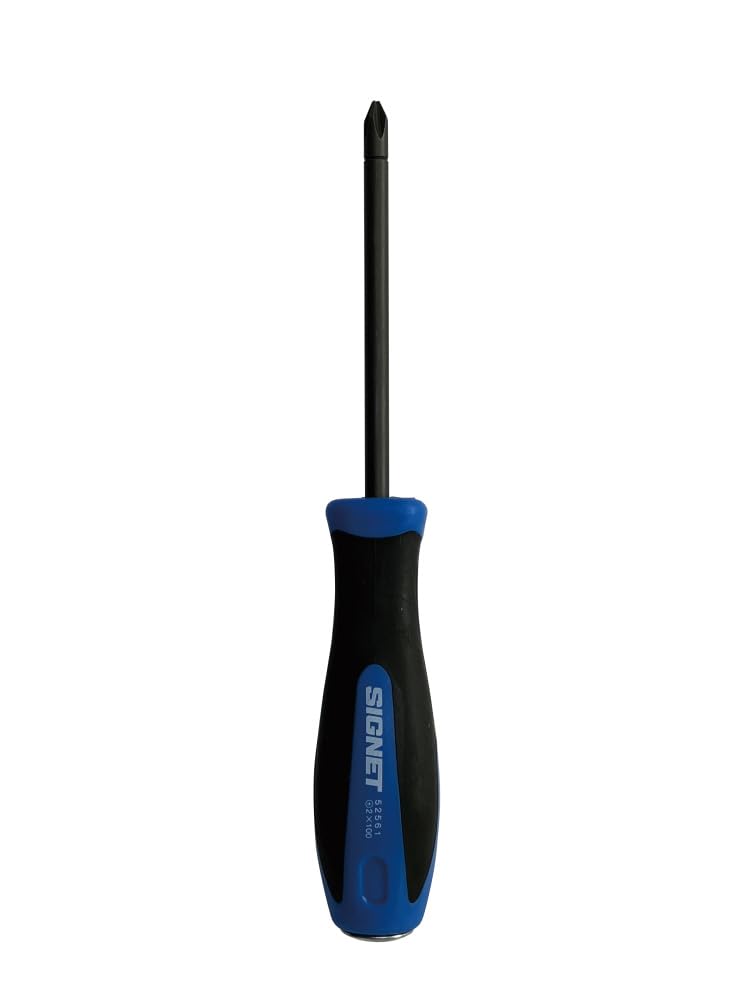 

SIGNET Phillips Screw Breaker Driver for Turning Stripped Tip Size Shaft Length 52561 Screws, +2, 100mm,